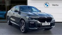 Grey Used 2021 BMW X6 M Sport SUV | £40,990 (Fair price)
