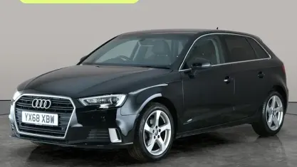 Used Audi A3 Sportback Sport 150 HP (110 kW) 2018 Black Hatchback