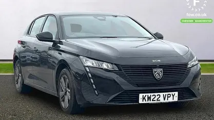 Used Peugeot 308 Active Premium 131 HP (96 kW) 2022 Black Hatchback
