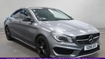 Used Mercedes CLA220 AMG 177 HP (130 kW) 2016 Grey Coupe