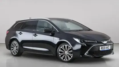Used Toyota Corolla 122 HP (89 kW) 2021 Black Estate