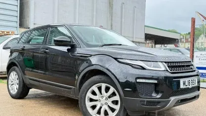 Used Land Rover Range Rover evoque SE 150 HP (110 kW) 2018 Black SUV