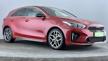 Used Kia Ceed GT-Line 140 HP (102 kW) 2019 Red Hatchback