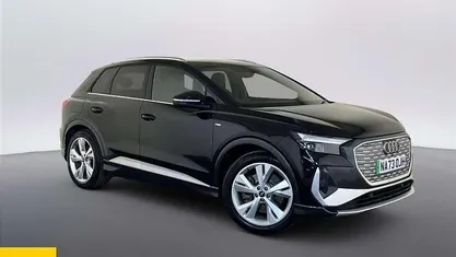 Used Audi Q4 e-tron S-Line 150 kW (204 HP) 2023 Black SUV
