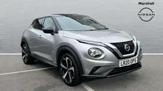 Blade silver Used 2020 Nissan Juke Tekna SUV | £13,778 (Fair price)
