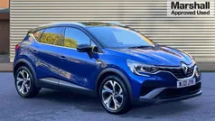 Black and blue Used 2021 Renault Captur R.S. SUV | £14,260 (Fair price)