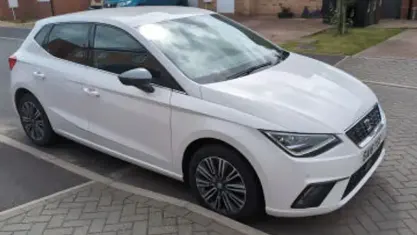 Used Seat Ibiza XCELLENCE 75 HP (55 kW) 2018 White Hatchback