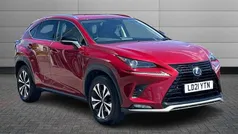 Mesa red Used 2021 Lexus NX300h Sport Line SUV | £25,101 (Good price)