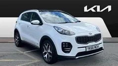 White Used 2017 Kia Sportage GT-Line S SUV | £14,844 (Fair price)