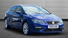 Mystery blue Used 2019 Seat Leon FR Sport Hatchback | £13,745 (Fair price)