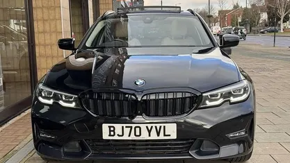 Used BMW 320 Sport Line 184 HP (135 kW) 2020 Black Estate