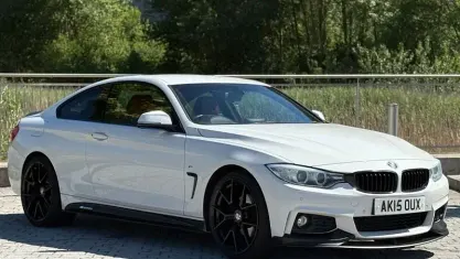 Used BMW 420 M Sport 184 HP (135 kW) 2014 White Coupe