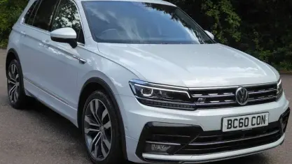 Used VW Tiguan R-line 150 HP (110 kW) 2018 Silver SUV