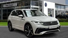 White Used 2021 VW Tiguan R-line SUV | £24,591 (Fair price)