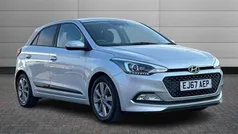 Sleek silver Used 2017 Hyundai i20 Premium Hatchback | £7,995 (Good price)