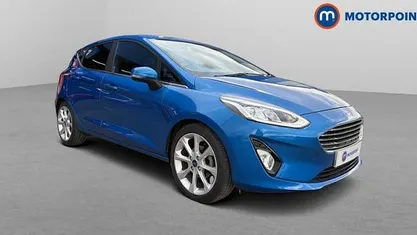 Used Ford Fiesta Titanium X 125 HP (91 kW) 2020 Blue Hatchback