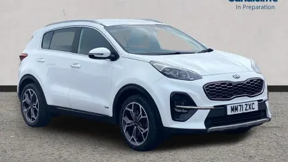Used Kia Sportage GT-Line 174 HP (127 kW) 2021 White SUV