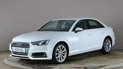 Used Audi A4 Sport 150 HP (110 kW) 2019 White Sedan