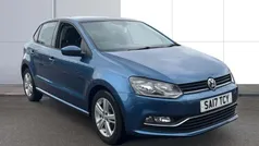 Blue Used 2017 VW Polo Match Hatchback | £12,254 (Fair price)