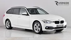 Alpine white Used 2017 BMW 318 Sport Line Estate | £8,990 (Good price)