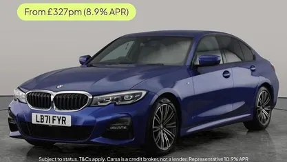 Blue Used 2021 BMW 320 M Sport Sedan | £20,958 (Fair price)