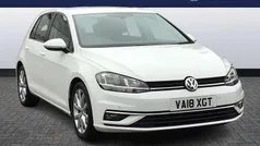 White Used 2018 VW Golf VII GT Hatchback | £11,995 (Fair price)