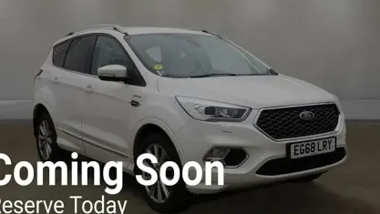 Used Ford Kuga Vignale 180 HP (132 kW) 2019 White SUV