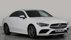 White Used 2022 Mercedes CLA180 AMG line Sedan | £23,341 (Fair price)