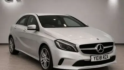 Used Mercedes A180 Sport Edition 109 HP (80 kW) 2018 Silver Hatchback