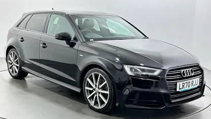 Used Audi A3 Sportback Black Edition 190 HP (139 kW) 2019 Black Hatchback