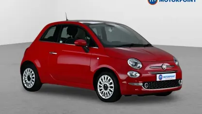 Used Fiat 500 Lounge 69 HP (50 kW) 2018 Red Hatchback