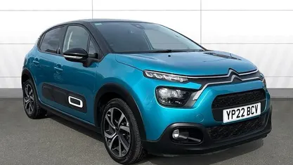 Used Citroën C3 PureTech 110 HP (80 kW) 2022 Blue Hatchback