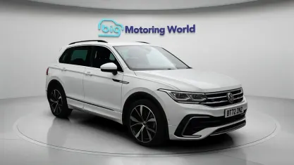 Used VW Tiguan R-line 150 HP (110 kW) 2022 White SUV