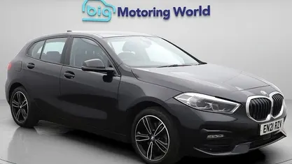 Used BMW 116 Sport Line 116 HP (85 kW) 2021 Black Hatchback