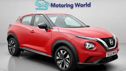 Used Nissan Juke Acenta 117 HP (86 kW) 2022 Red SUV
