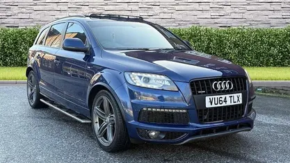Blue Used 2014 Audi Q7 S-line plus SUV | £12,000 (Fair price)