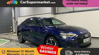 Used 2022 Audi e-tron Sportback Black Edition SUV | £25,197 (Good price)