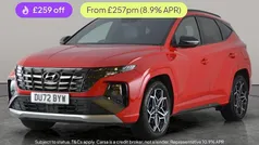 Red Used 2023 Hyundai Tucson N Line SUV | £19,418 (Fair price)