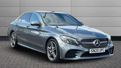 Grey Used 2020 Mercedes C300 AMG line Sedan | £18,195 (Fair price)