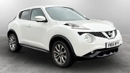 Used Nissan Juke Tekna 116 HP (85 kW) 2016 White SUV