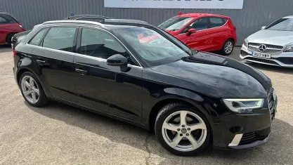 Used Audi A3 Sportback Sport 110 HP (80 kW) 2016 Black Hatchback