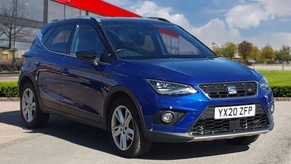 Używany Seat Arona FR 150 KM (110 kW) 2020 Niebieski SUV