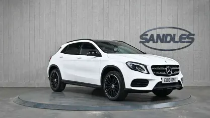 Used Mercedes GLA220 AMG line 177 HP (130 kW) 2018 White SUV