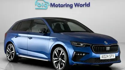 Used Skoda Scala Monte Carlo 116 HP (85 kW) 2024 Blue Hatchback