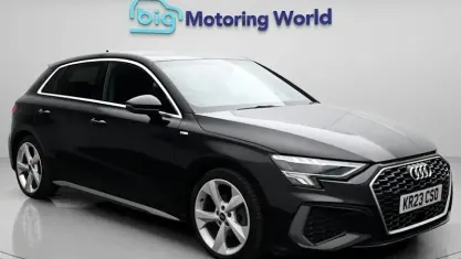 Used Audi A3 Sportback S-Line 150 HP (110 kW) 2023 Black Hatchback