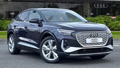 Purple New 2025 Audi Q4 Sportback e-tron S-Line SUV | £47,705 (Super price)