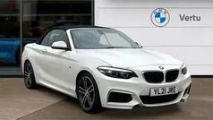 White Used 2021 BMW 218 M Sport Cabriolet | £20,224 (Fair price)