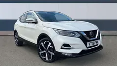 White Used 2019 Nissan Qashqai Tekna SUV | £11,830 (Good price)
