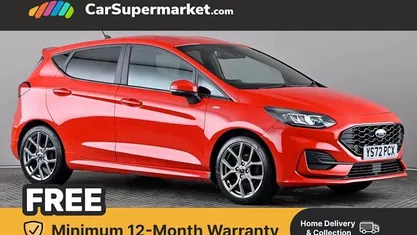 Used Ford Fiesta ST-Line 101 HP (74 kW) 2022 Red Hatchback