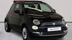 Black Used 2016 Fiat 500C Lounge Cabriolet | £7,399 (Fair price)